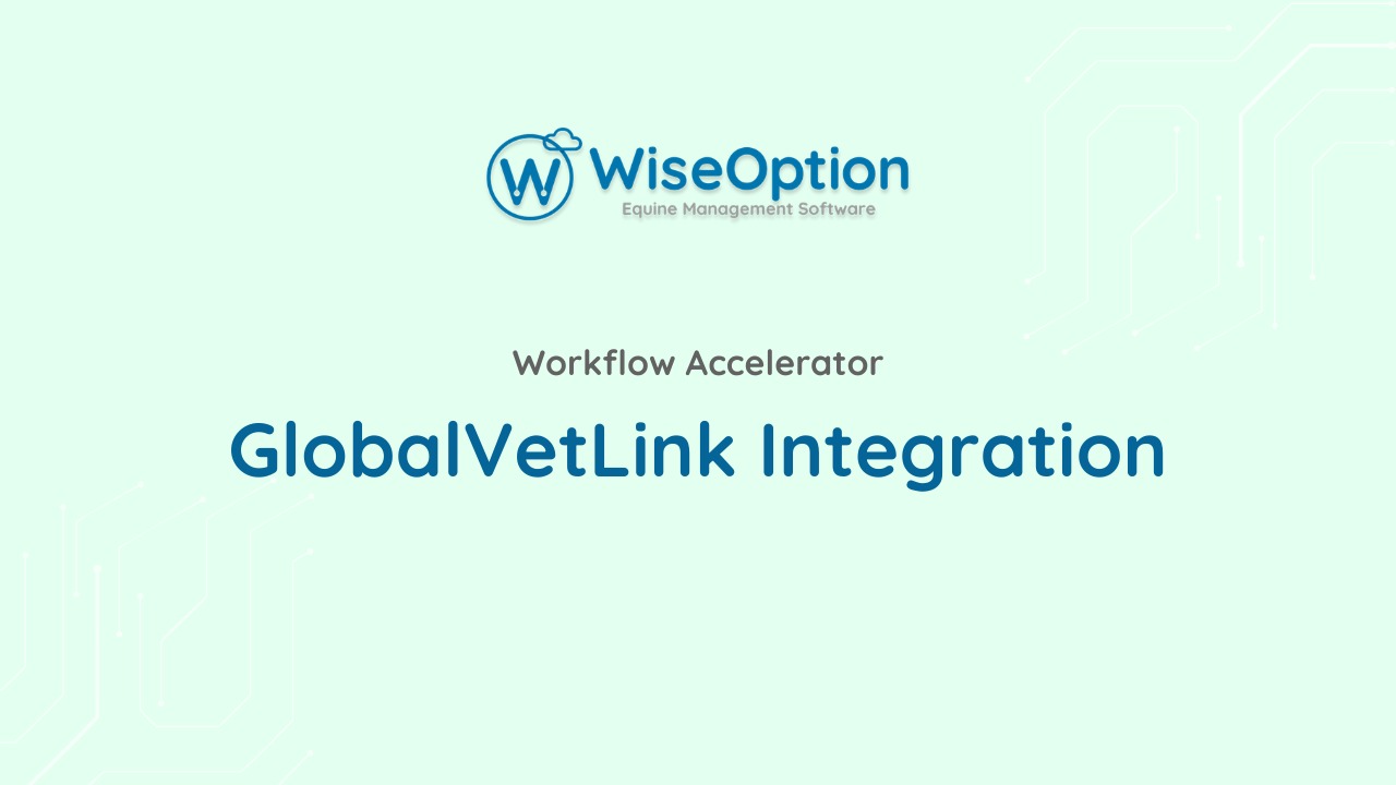 GlobalVetLink Wise Option Integration